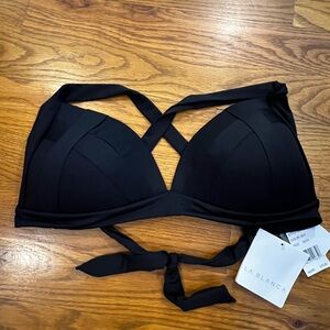 NWT La Blanca Bikini Top Size 38DD